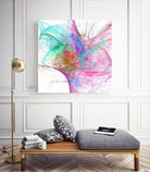 Fractalis I by Jean-François Dupuis on GIANT ART - pink digital québécois