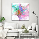 Fractalis I by Jean-François Dupuis on GIANT ART - pink digital québécois