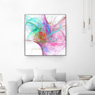 Fractalis I by Jean-François Dupuis on GIANT ART - pink digital québécois