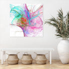 Fractalis I by Jean-François Dupuis on GIANT ART - pink digital québécois