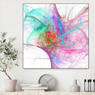 Fractalis I by Jean-François Dupuis on GIANT ART - pink digital québécois