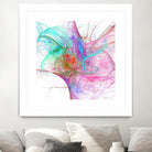 Fractalis I by Jean-François Dupuis on GIANT ART - pink digital québécois