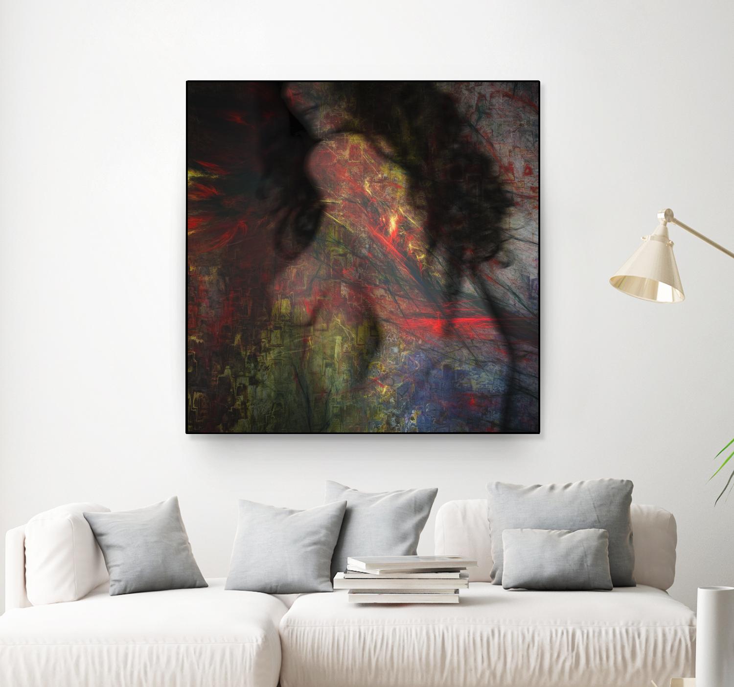 Dynax by Jean-François Dupuis on GIANT ART - black figurative woman