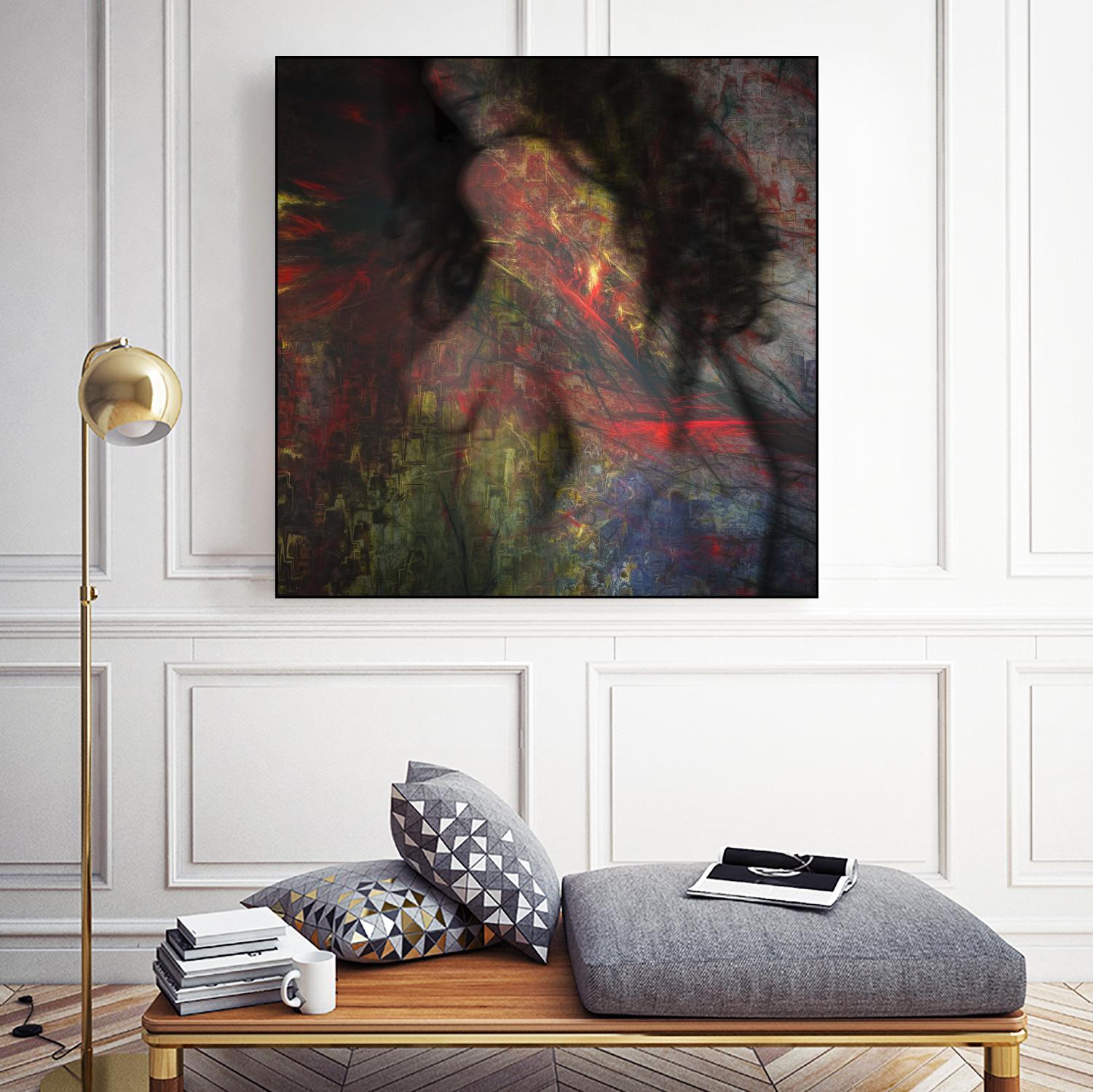 Dynax by Jean-François Dupuis on GIANT ART - black figurative woman