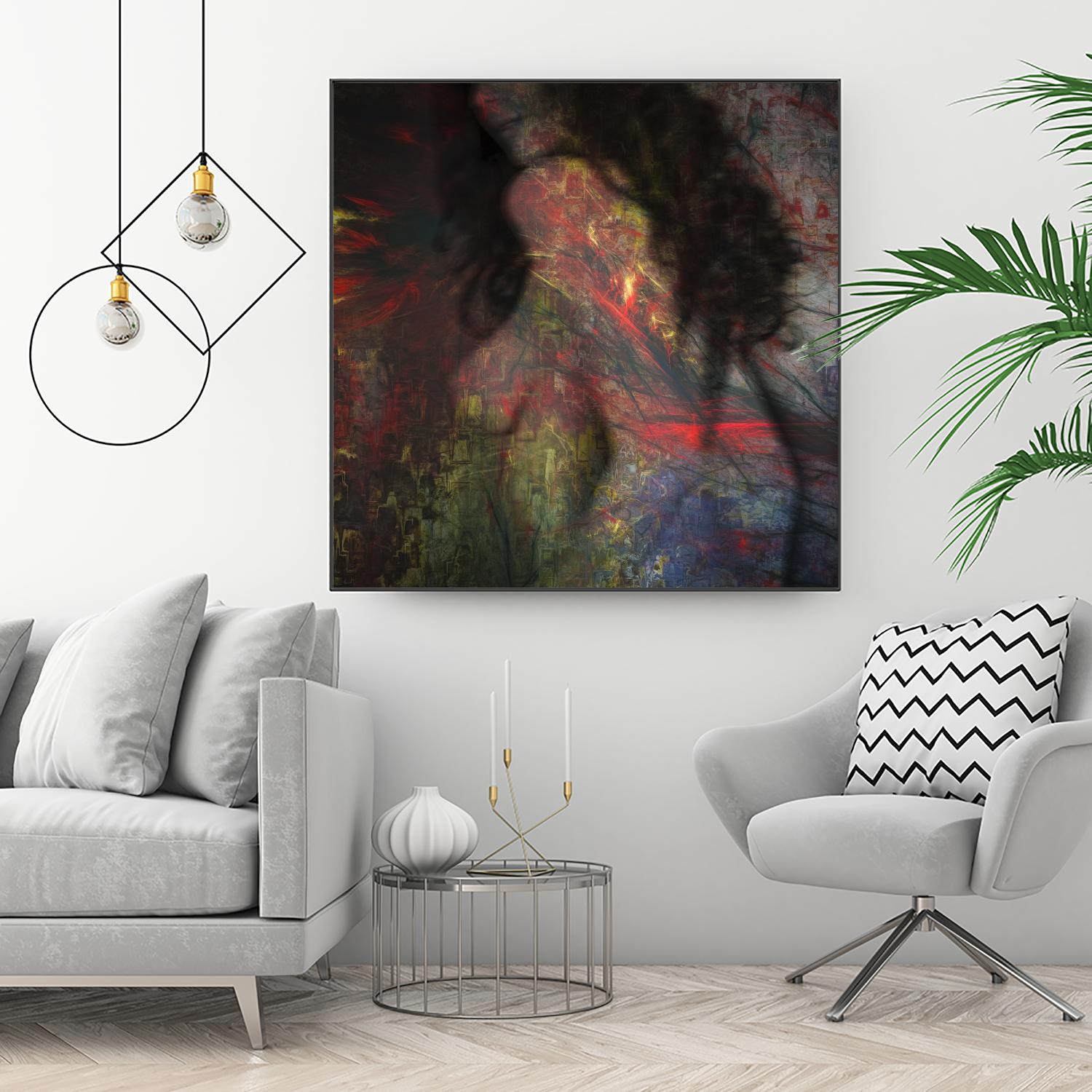 Dynax by Jean-François Dupuis on GIANT ART - black figurative woman