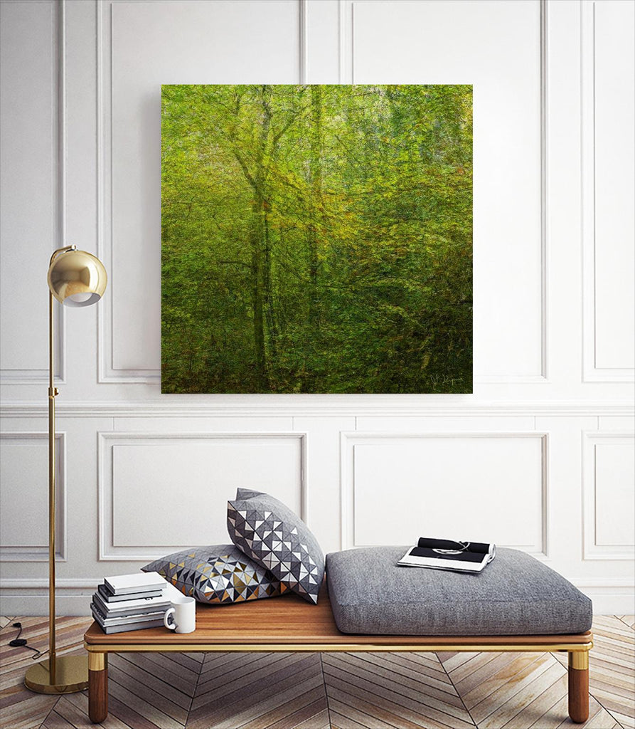 Natural Look VI by Jean-François Dupuis on GIANT ART - green landscape forêt
