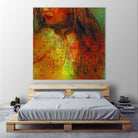 Woman Revelation I by Jean-François Dupuis on GIANT ART - orange figurative woman