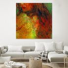 Woman Revelation I by Jean-François Dupuis on GIANT ART - orange figurative woman