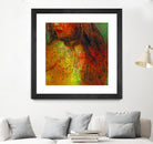 Woman Revelation I by Jean-François Dupuis on GIANT ART - orange figurative woman