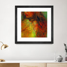 Woman Revelation I by Jean-François Dupuis on GIANT ART - orange figurative woman