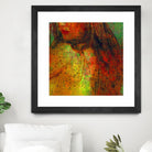 Woman Revelation I by Jean-François Dupuis on GIANT ART - orange figurative woman