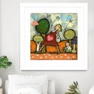 Maternité 4-5-6 by Marie-Josée Latouche on GIANT ART - green children