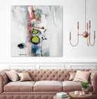 Encré (Détail 1) by Sylvie Cloutier on GIANT ART - blue abstract