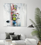 Encré (Détail 1) by Sylvie Cloutier on GIANT ART - blue abstract