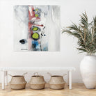 Encré (Détail 1) by Sylvie Cloutier on GIANT ART - blue abstract