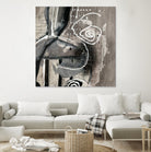 Fatalité (Détail 3) by Sylvie Cloutier on GIANT ART - white abstract