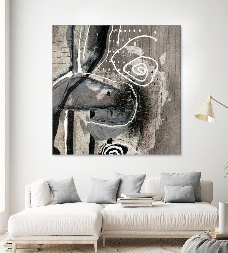 Fatalité (Détail 3) by Sylvie Cloutier on GIANT ART - white abstract
