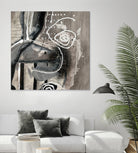 Fatalité (Détail 3) by Sylvie Cloutier on GIANT ART - white abstract