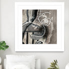 Fatalité (Détail 3) by Sylvie Cloutier on GIANT ART - white abstract