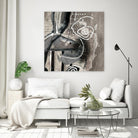 Fatalité (Détail 3) by Sylvie Cloutier on GIANT ART - white abstract