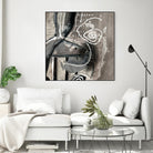 Fatalité (Détail 3) by Sylvie Cloutier on GIANT ART - white abstract