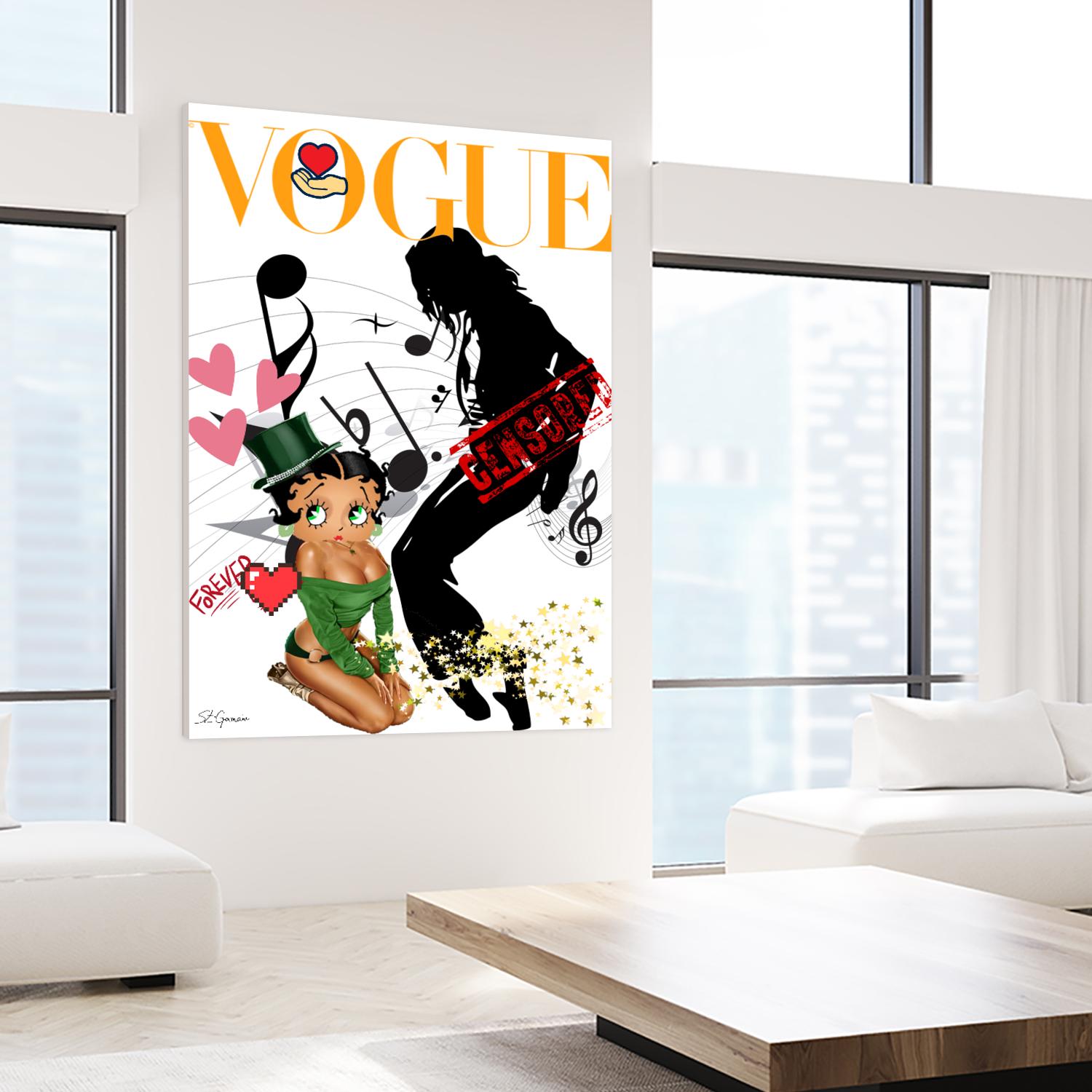 Censored by Carole St-Germain on GIANT ART - pink digital music