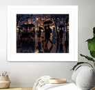 Autour de nous by Denis Nolet on GIANT ART - black figurative artistes du québec