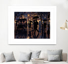 Autour de nous by Denis Nolet on GIANT ART - black figurative artistes du québec