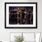 Autour de nous by Denis Nolet on GIANT ART - black figurative artistes du québec