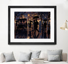 Autour de nous by Denis Nolet on GIANT ART - black figurative artistes du québec