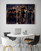 Autour de nous by Denis Nolet on GIANT ART - black figurative artistes du québec