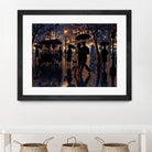 Autour de nous by Denis Nolet on GIANT ART - black figurative artistes du québec