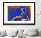 Resti by Jacques Clement on GIANT ART - blue nude