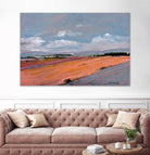 Pastel Landscape VIII by Jacques Clement on GIANT ART - green landscape