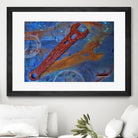 Rusty Tools II by Jean-François Dupuis on GIANT ART - orange still life rust