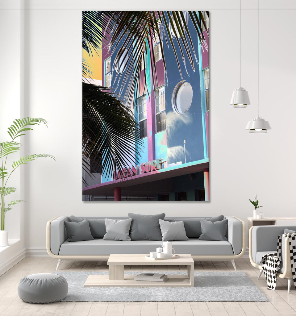 Ocean Surf by Rene Griffith on GIANT ART - pink tropical