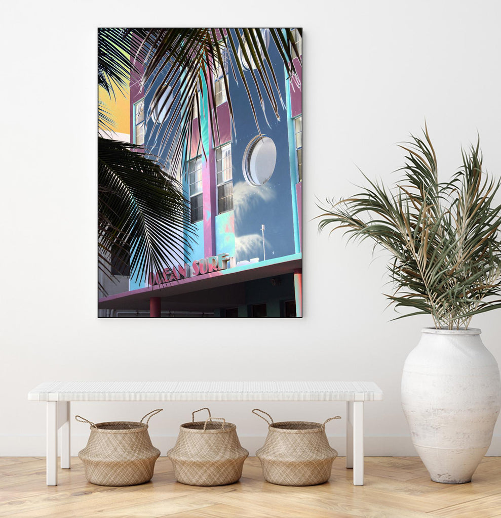 Ocean Surf by Rene Griffith on GIANT ART - pink tropical