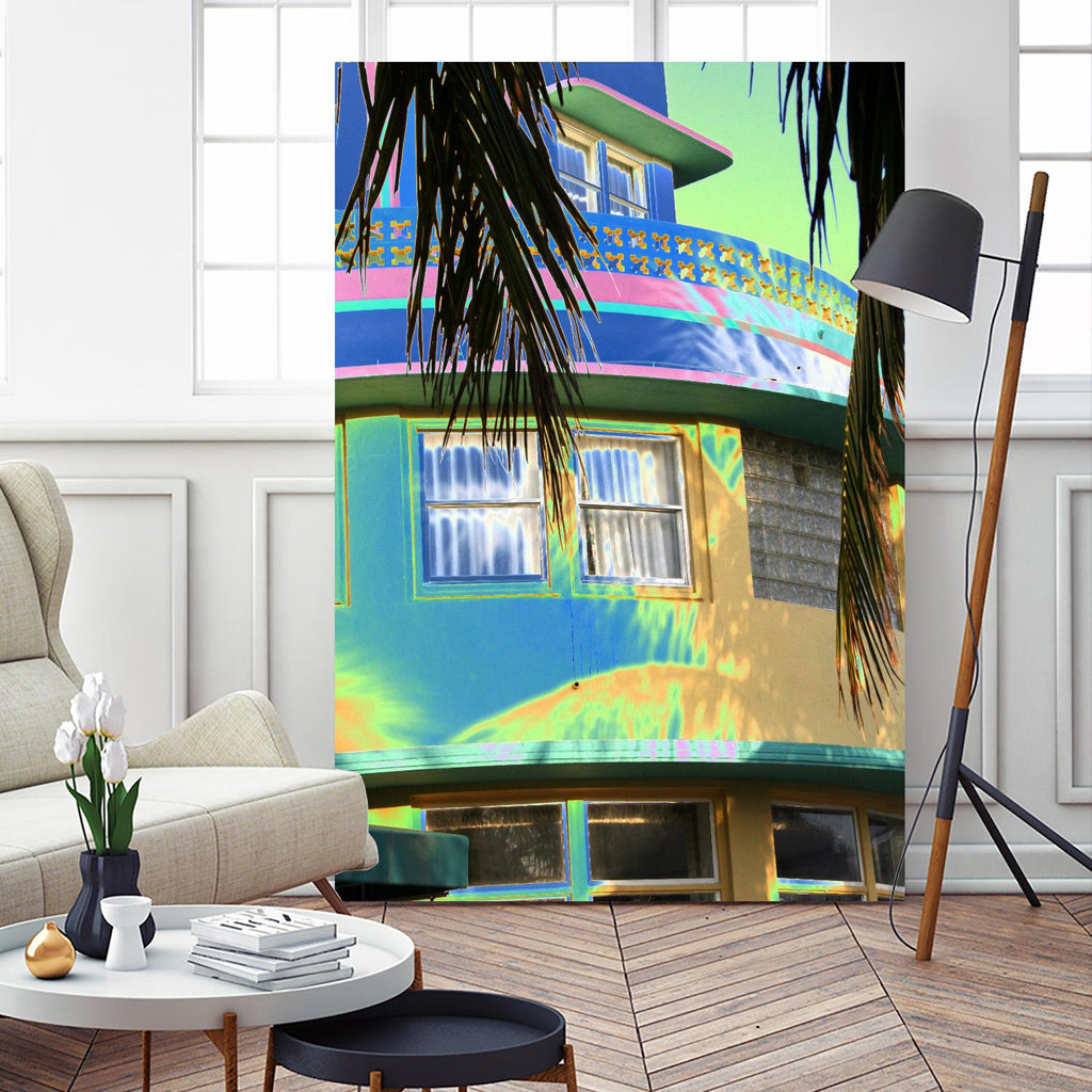 Surfside by Rene Griffith on GIANT ART - green tropical