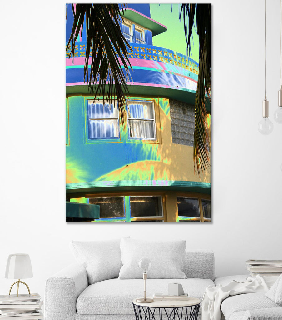 Surfside by Rene Griffith on GIANT ART - green tropical