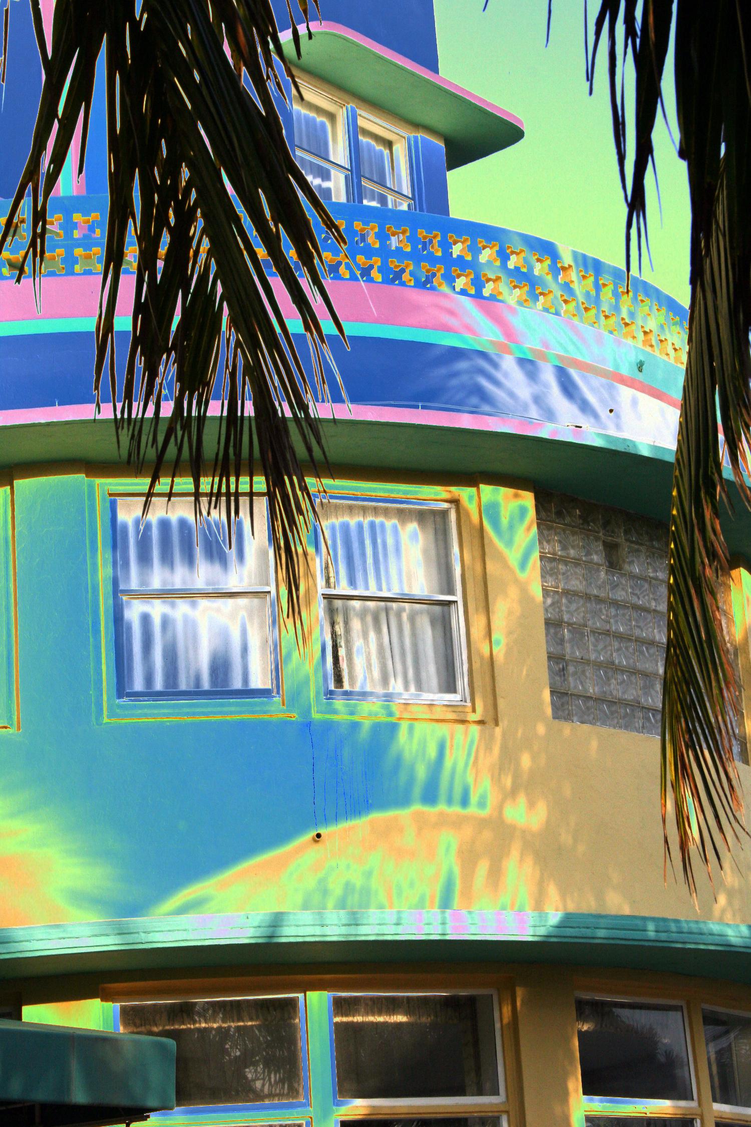 Surfside de Rene Griffith sur GIANT ART - vert tropical