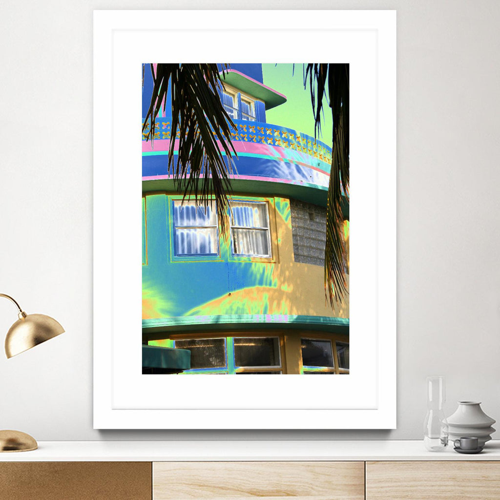 Surfside by Rene Griffith on GIANT ART - green costal miami