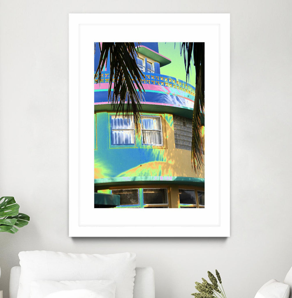 Surfside by Rene Griffith on GIANT ART - green costal miami
