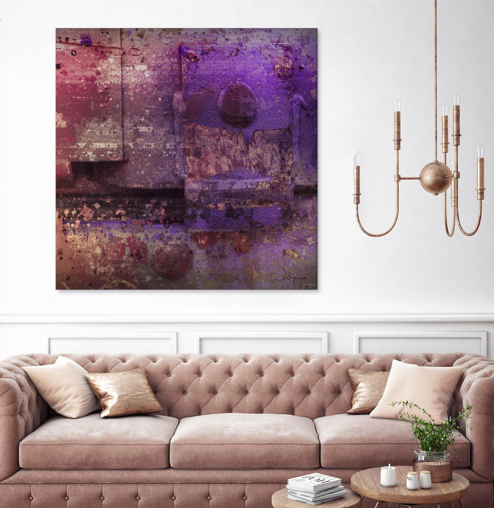 Mauve Désir VIII by Jean-François Dupuis on GIANT ART - pink abstract rust