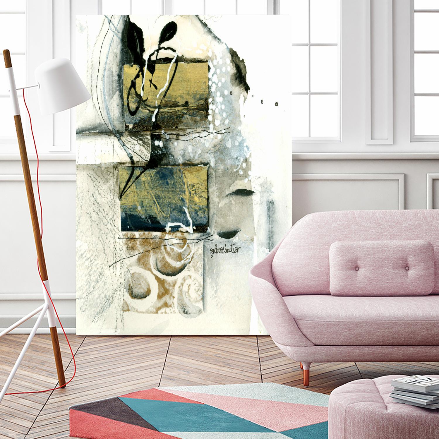 Issue by Sylvie Cloutier on GIANT ART - grey abstract