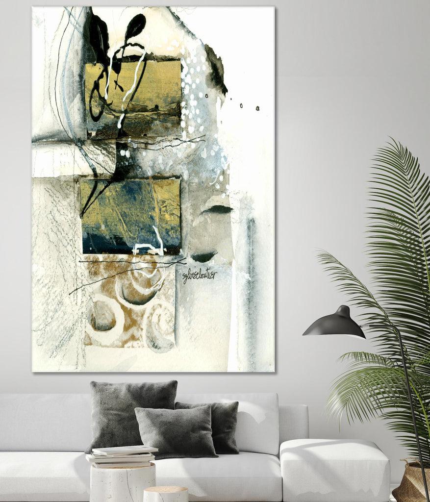 Issue by Sylvie Cloutier on GIANT ART - grey abstract