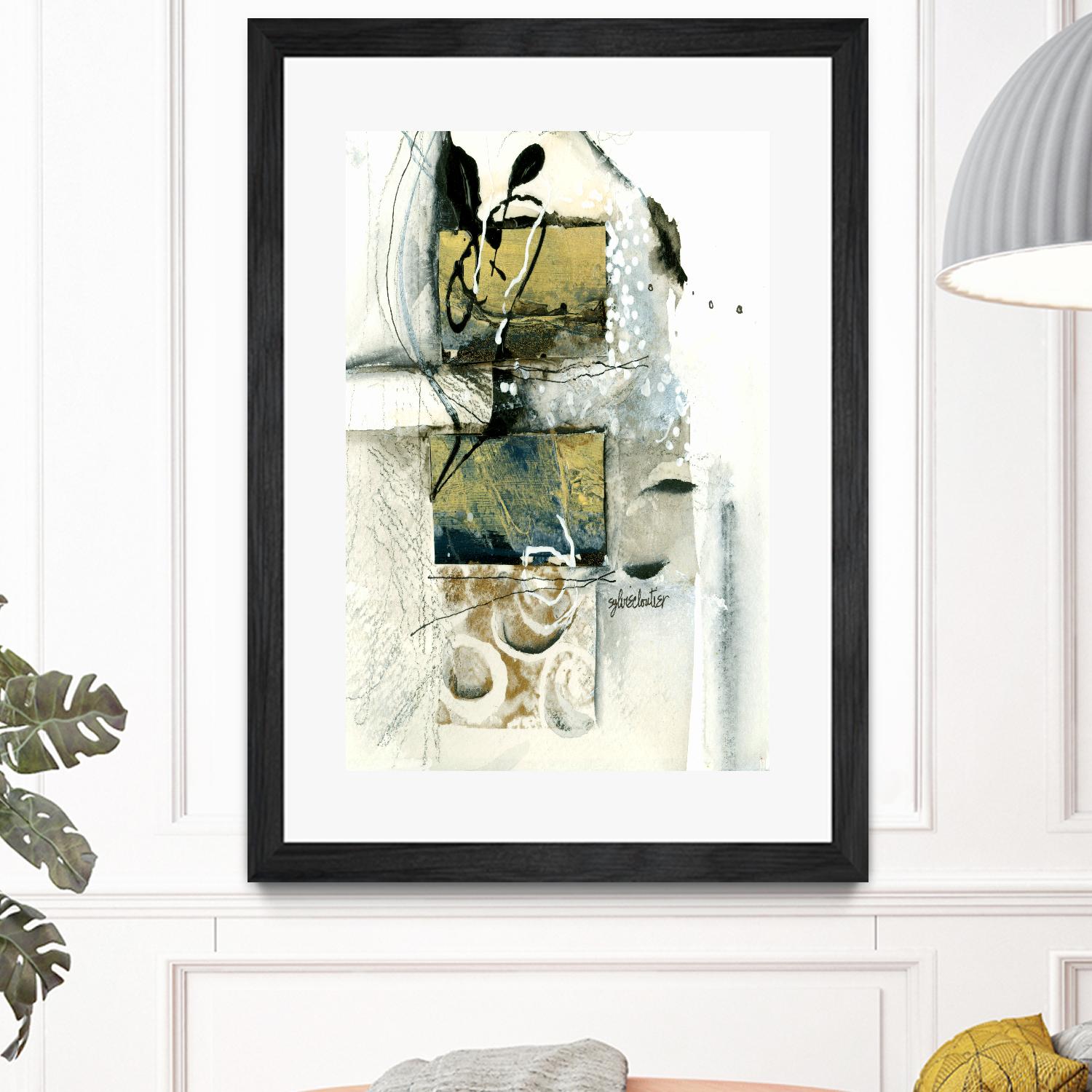 Issue by Sylvie Cloutier on GIANT ART - beige abstract