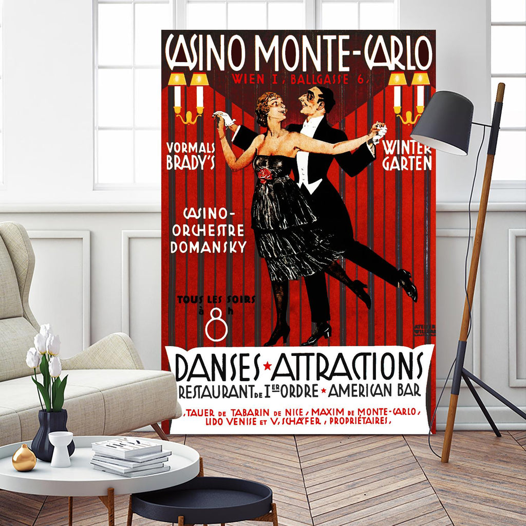 Casino Monte-Carlo by Archive on GIANT ART - black vintage