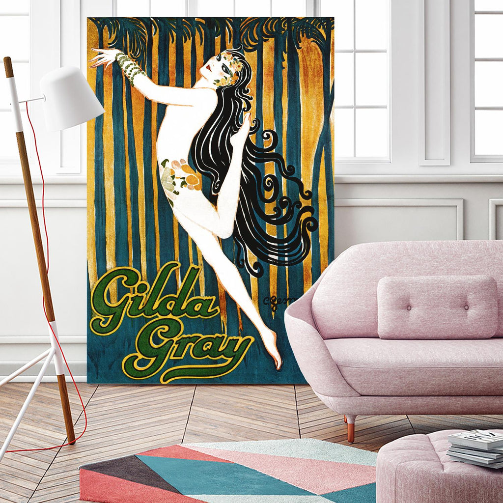 Gilda Gray by Archive on GIANT ART - yellow vintage