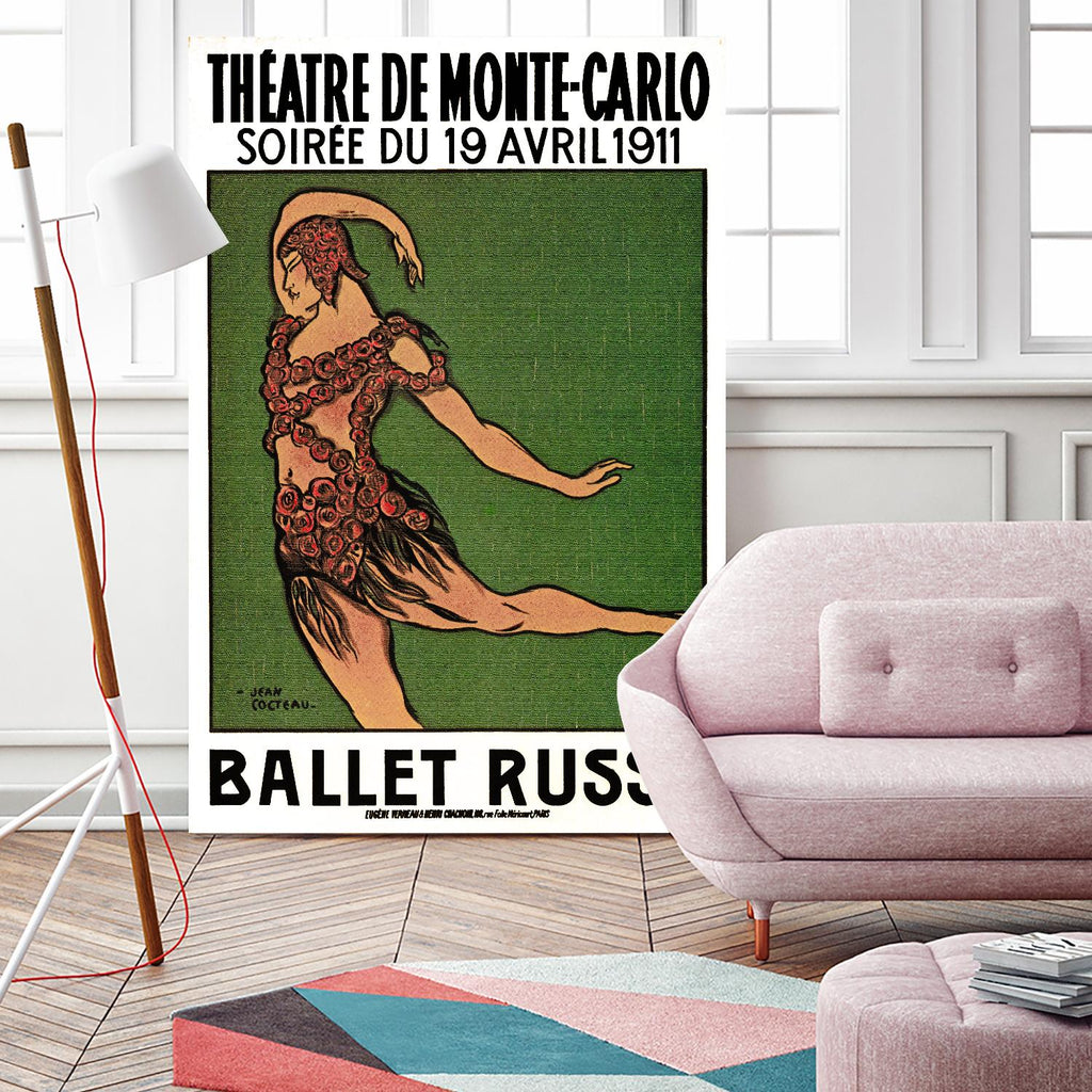 Ballet Russe by Archive on GIANT ART - white vintage
