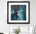 New Emergence by Doris Savard on GIANT ART - blue abstract
